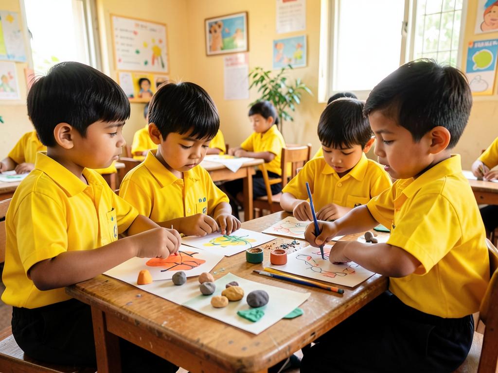 Work Education at The Zion Public School